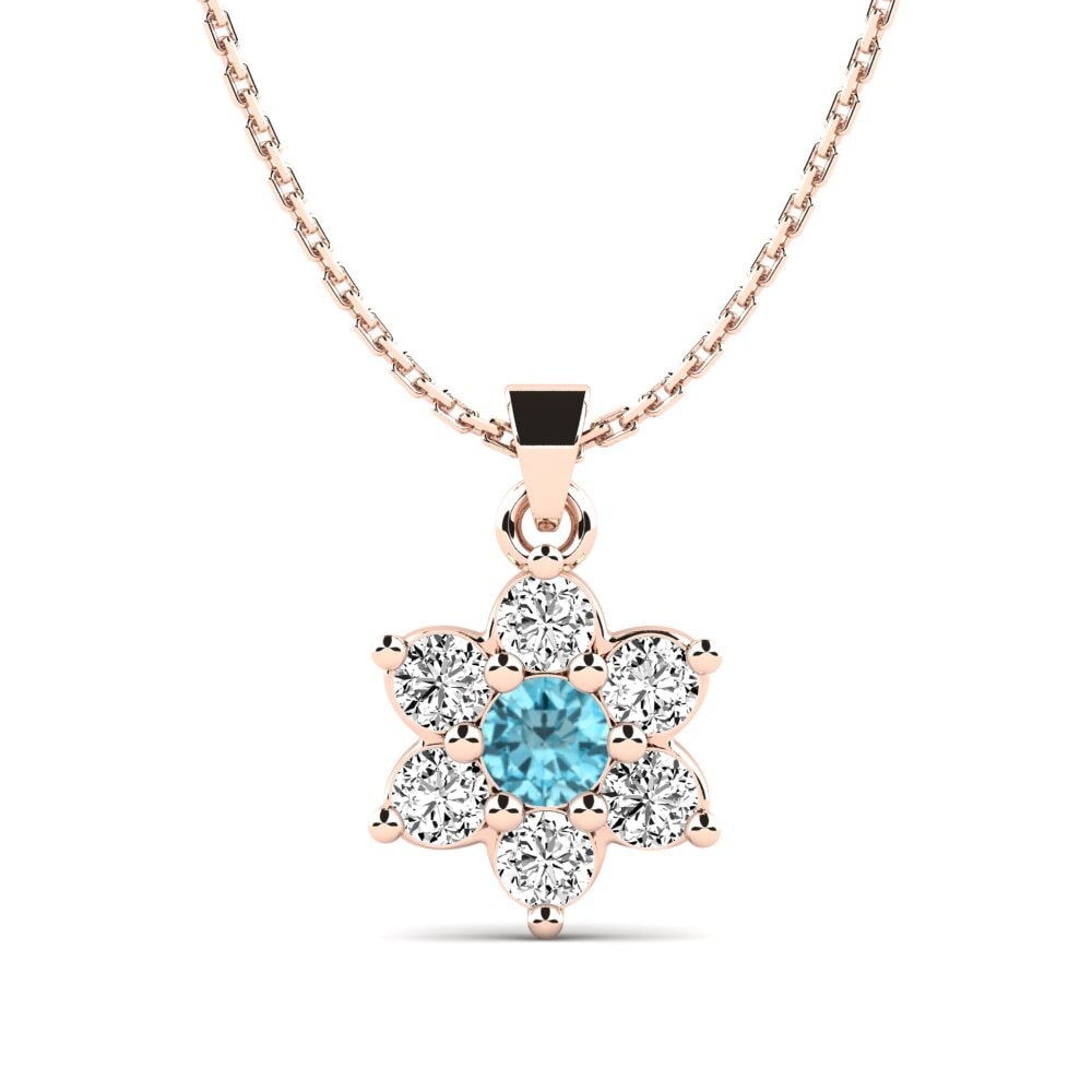 Blue Zircon Women's Pendant Trish