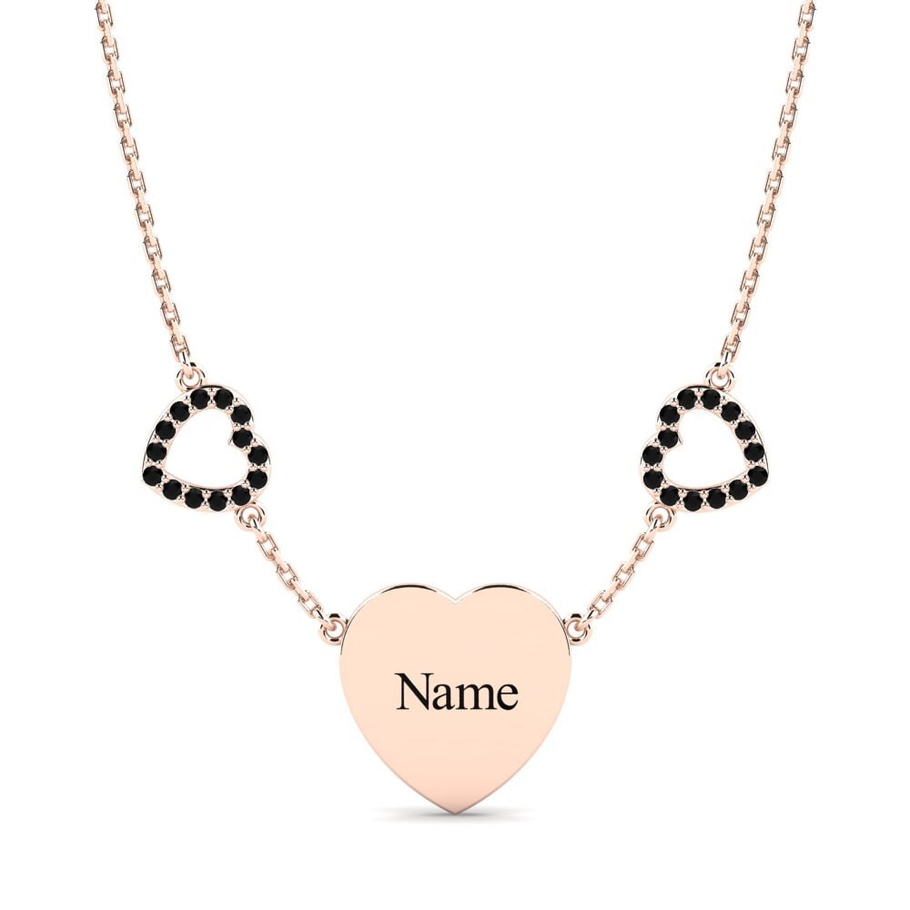Black Sapphire Women's Necklace Vanya