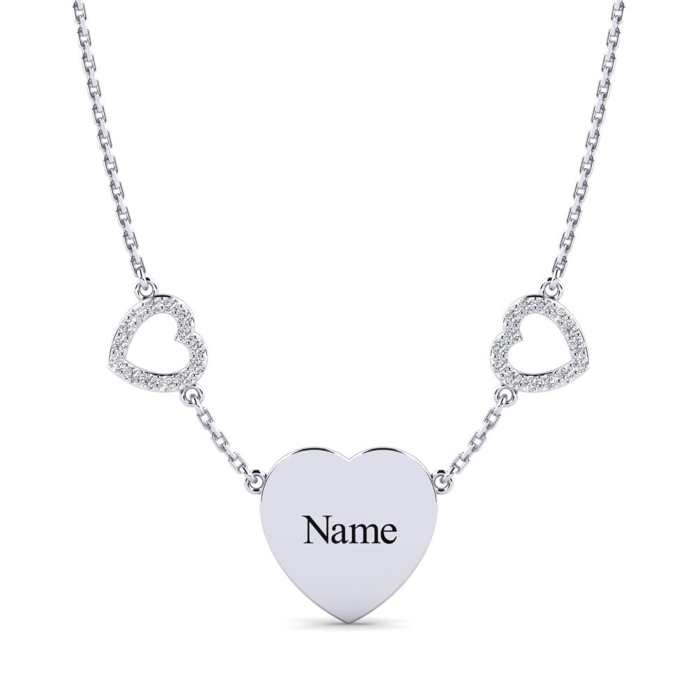 White Silver Women's Necklace Vanya