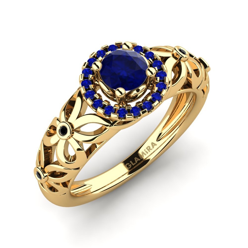 Sapphire Engagement Ring Vivyan