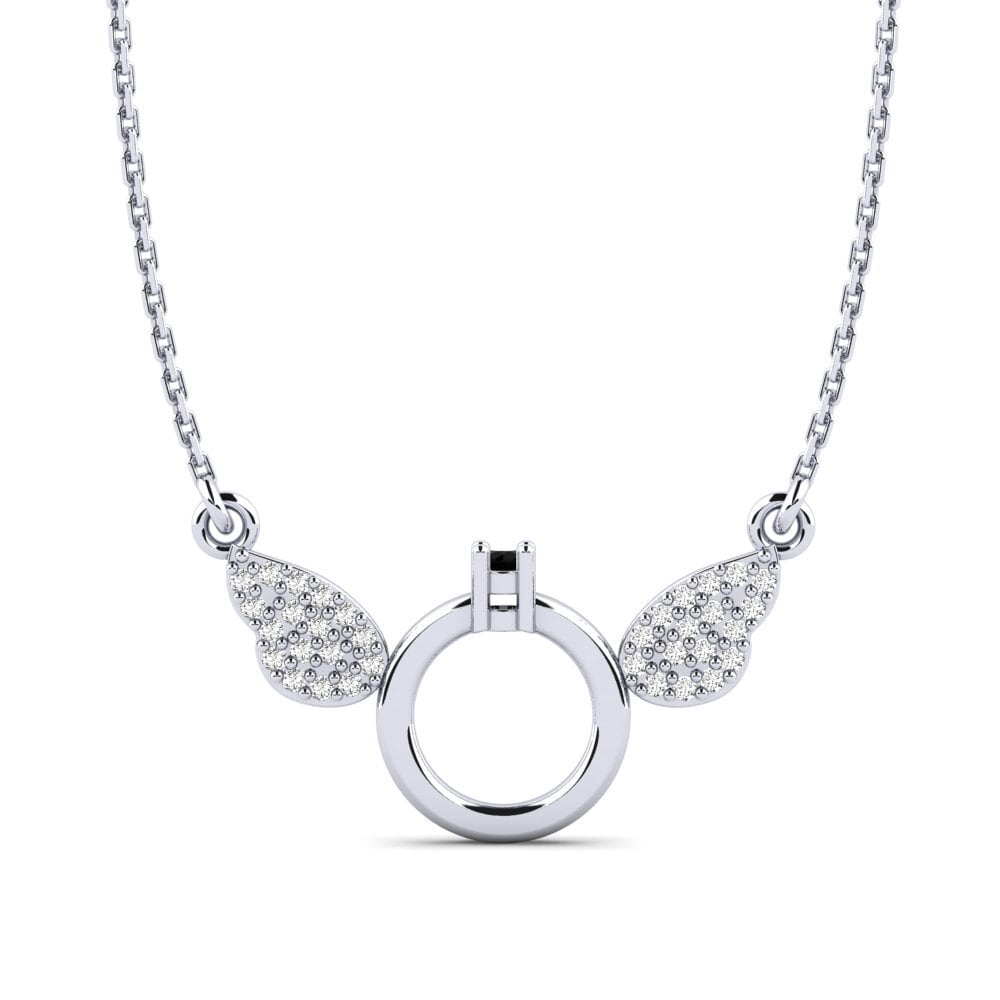 Schwarzer Onyx Damen halskette Yanisyarvi