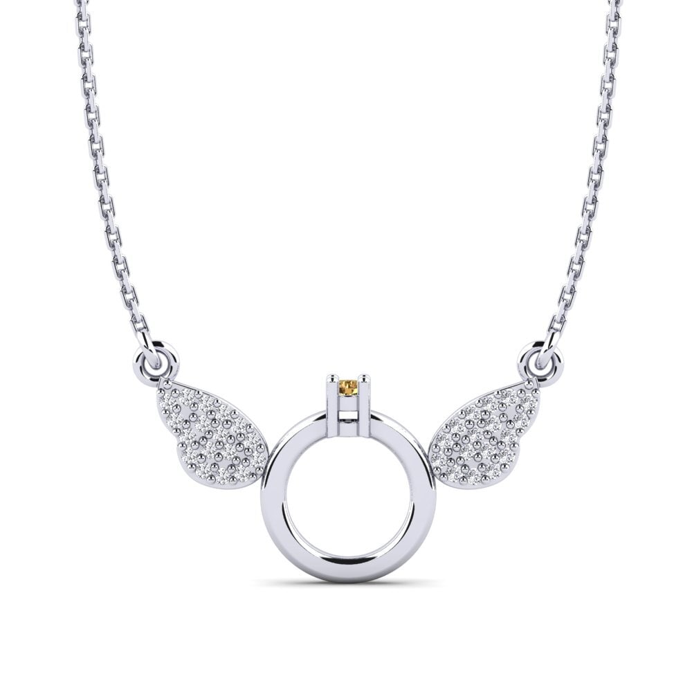 Brown Diamond Women's Necklace Yanisyarvi