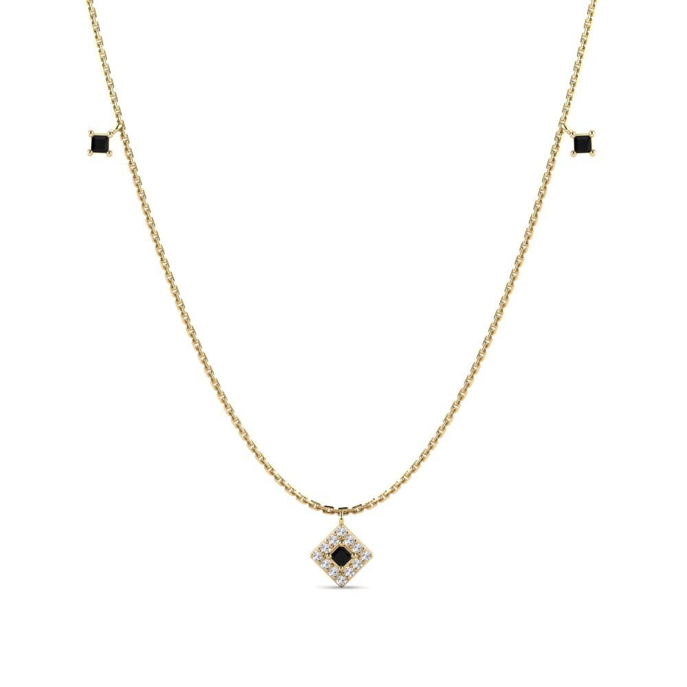 Black Sapphire Women's Necklace Ballinluig