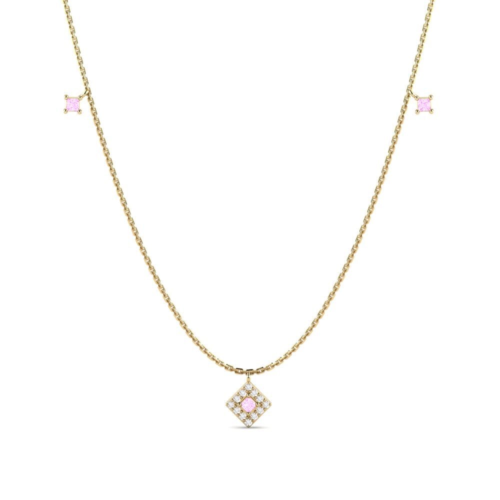 Zafiro Rosado Collar de Mujer Ballinluig