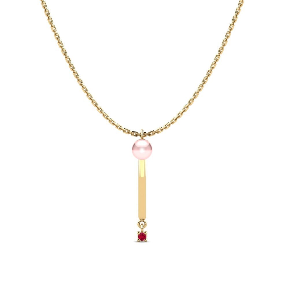 Ruby Women's Necklace Baumanni