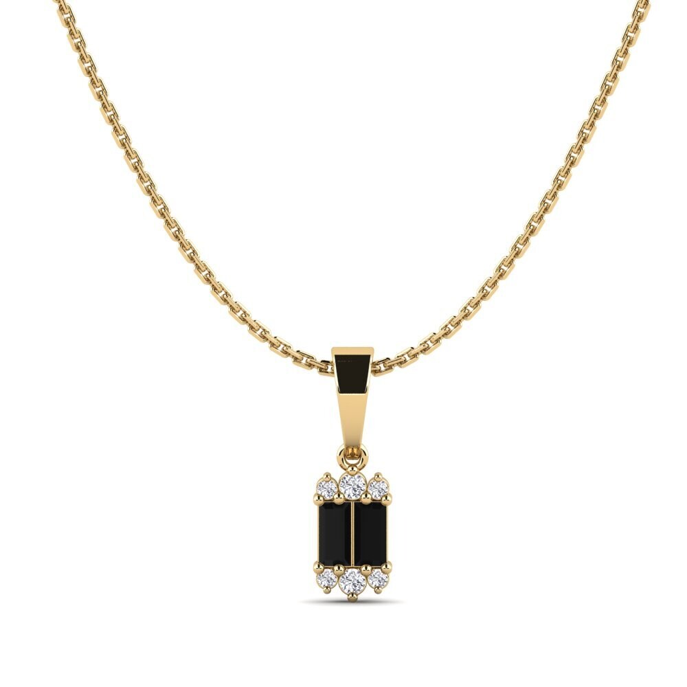 Black Sapphire Women's Pendant Bute