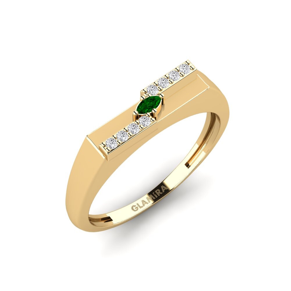 Green Zirconia Ring Cirencester