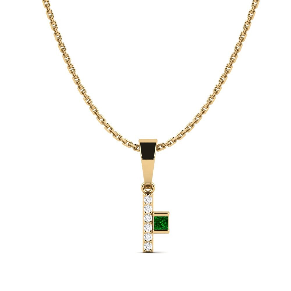 Green Zirconia Women's Pendant Kilmahog