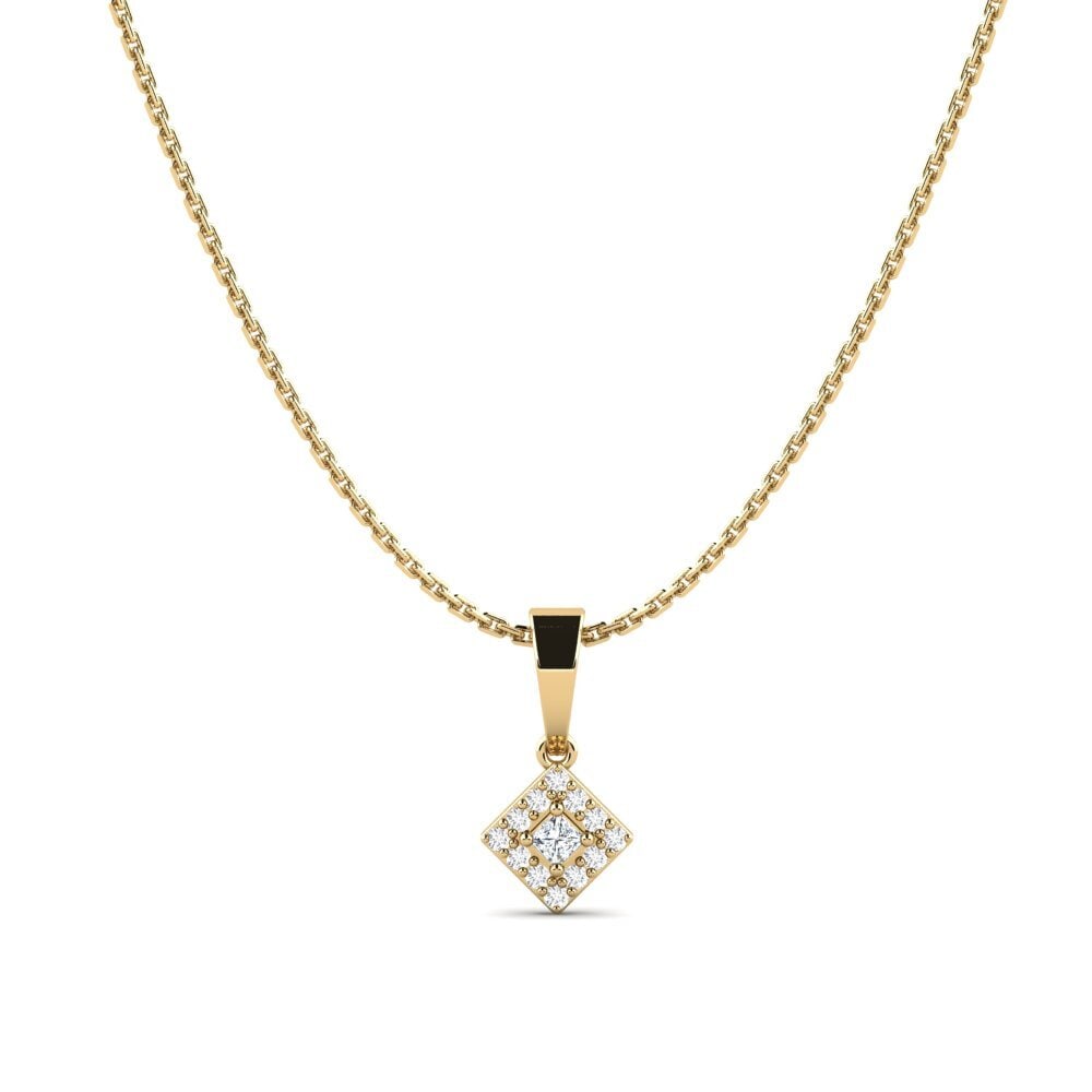 diamond-zirconia Women's สร้อยคอ Rothesay