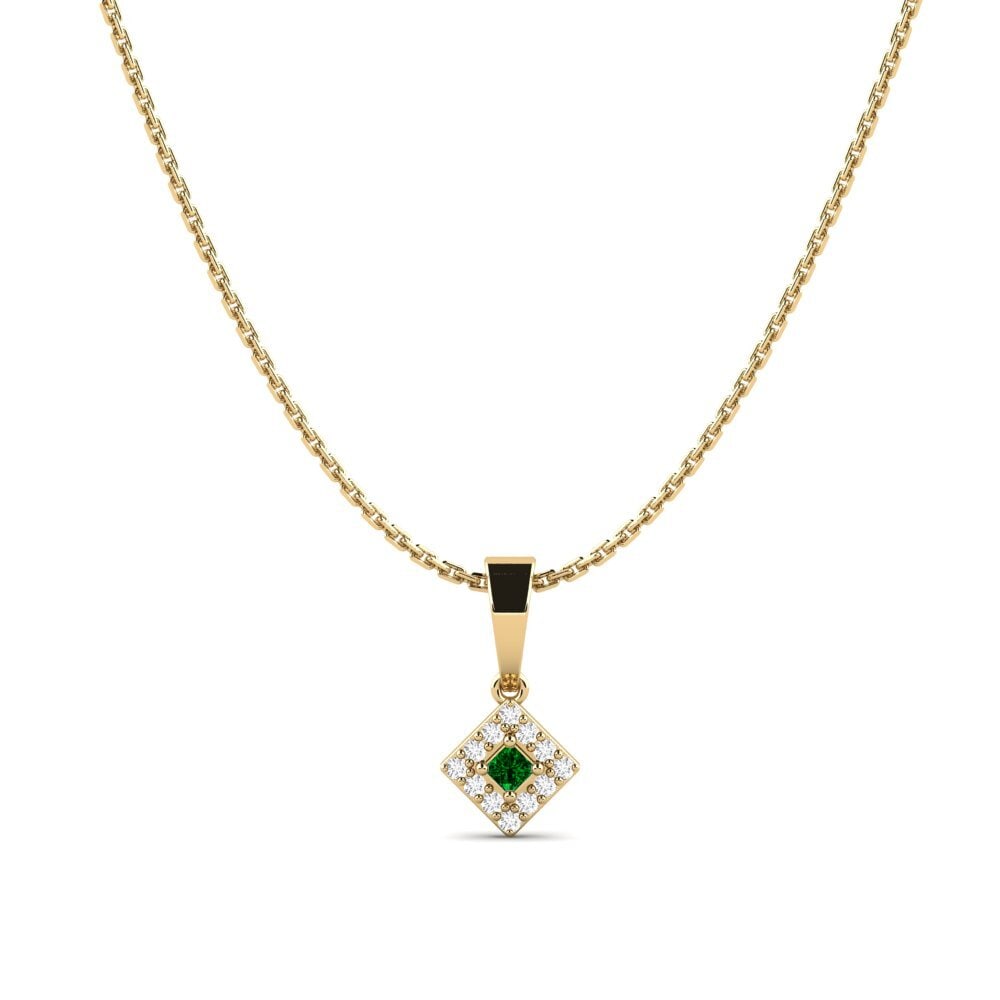 Green Zirconia Women's Pendant Rothesay