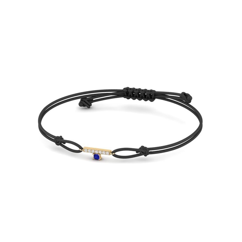 Sapphire Cord Bracelet Swaffham