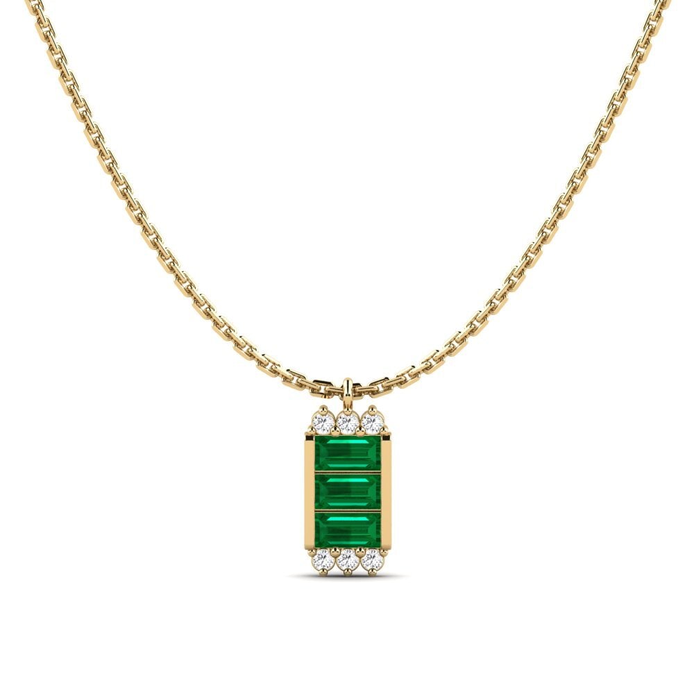 Green Zirconia Women's Necklace Tarbert