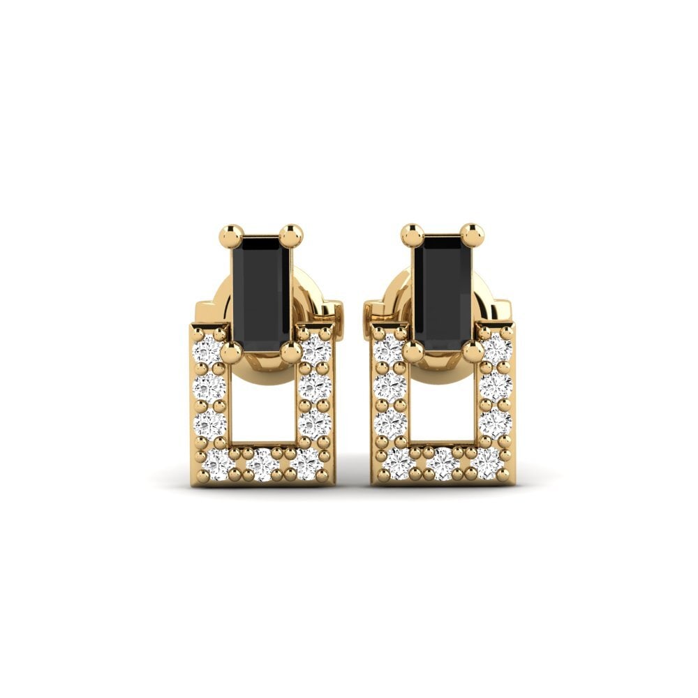 Black Onyx Women's Earring Woking