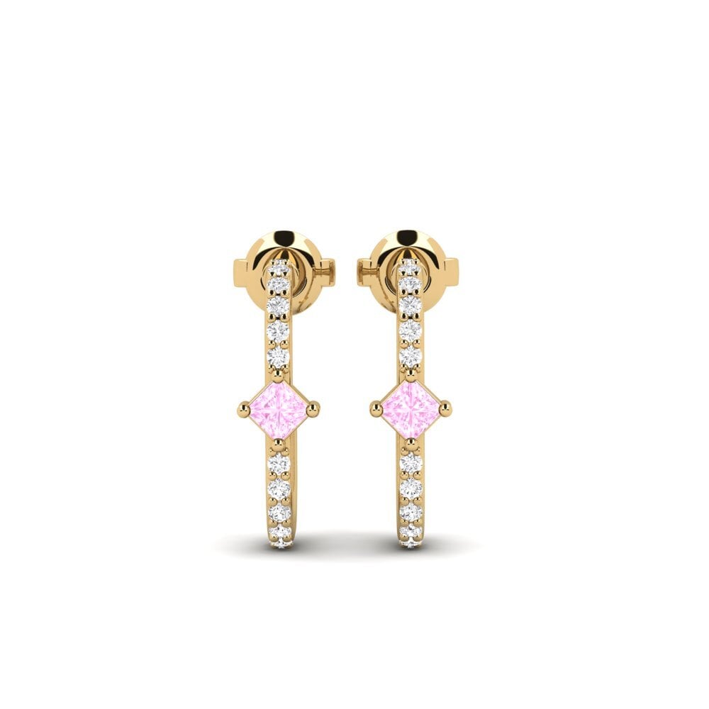 Pink Sapphire Women's Earring Doncaster