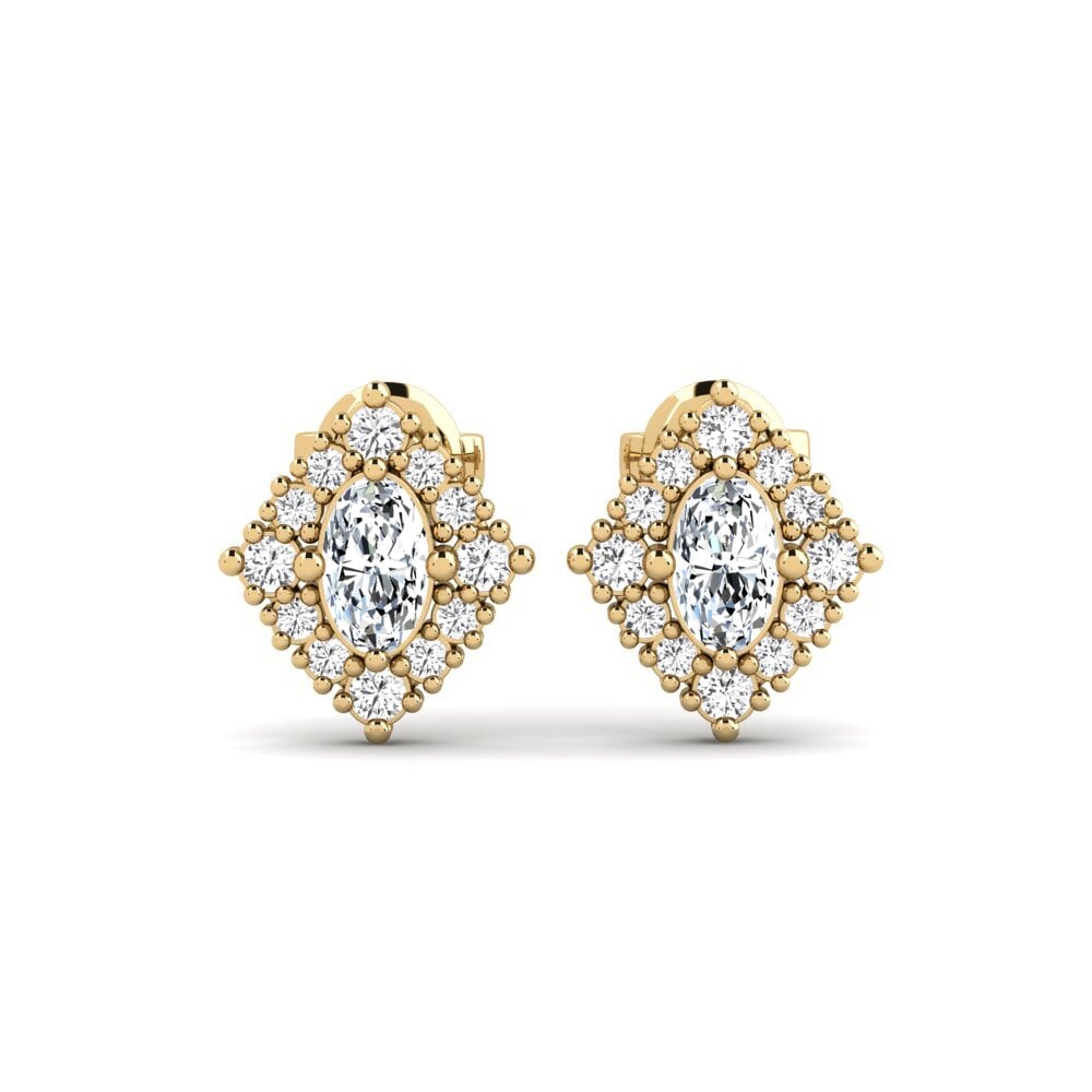 Zirconia Women's Earring Dotline