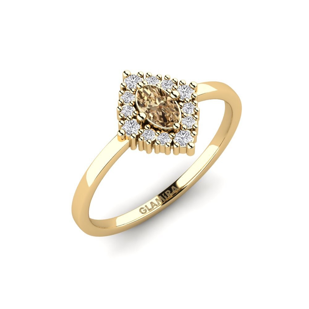 Brown Diamond Ring Elowen
