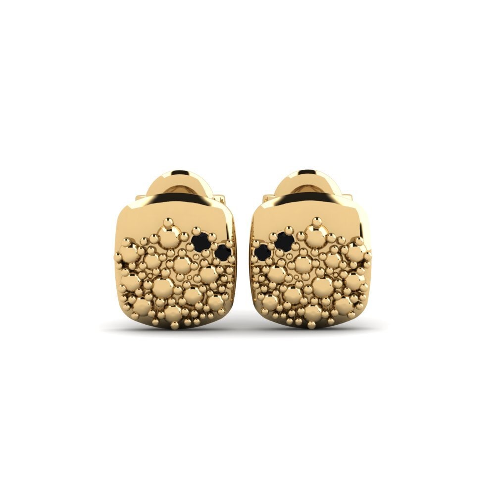 Black Onyx Women's Earring Floraya