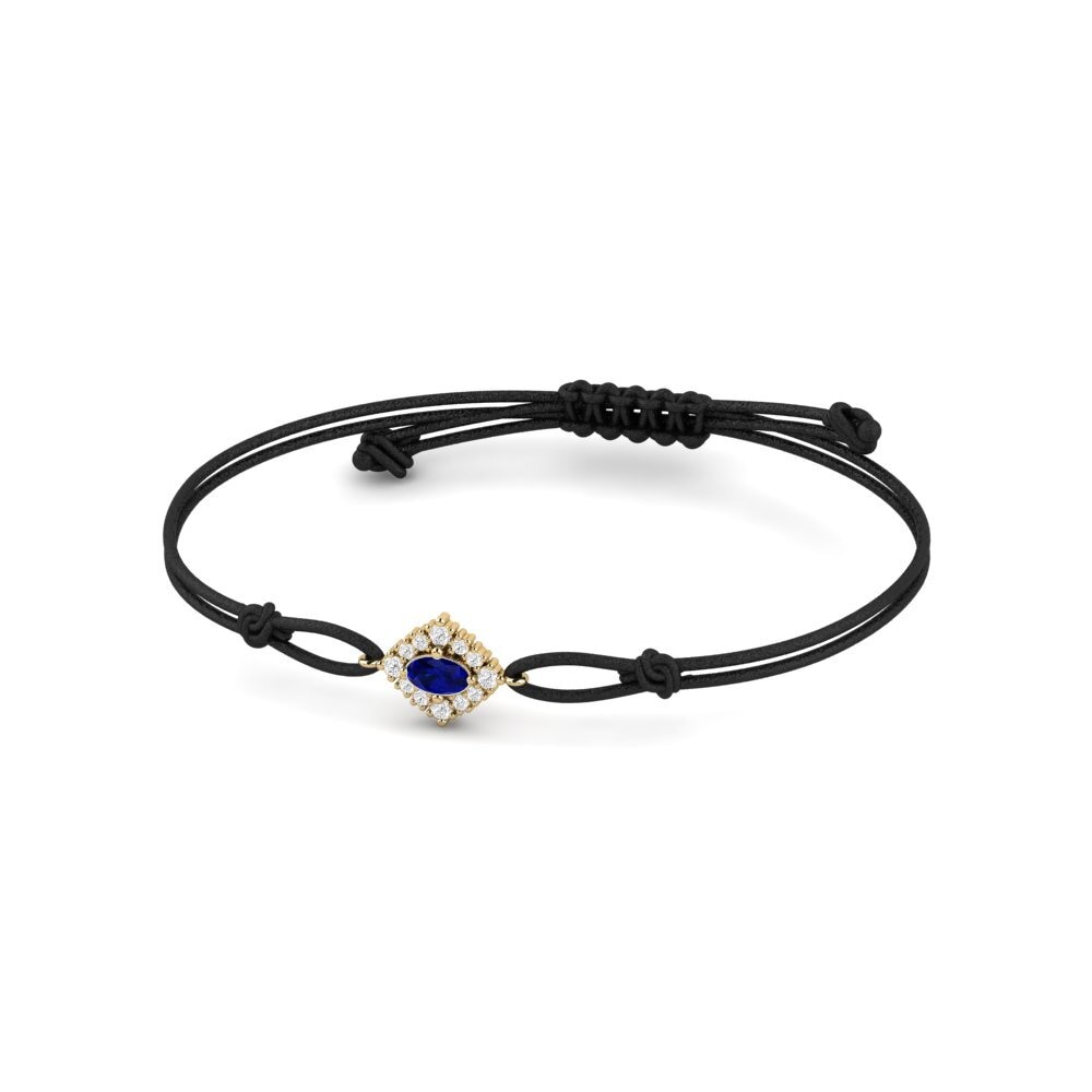 Sapphire Cord Bracelet Glowband