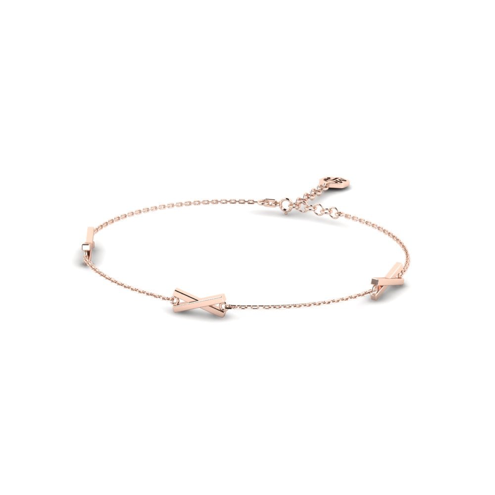 14ct Rose Gold Bracelet Guyosh