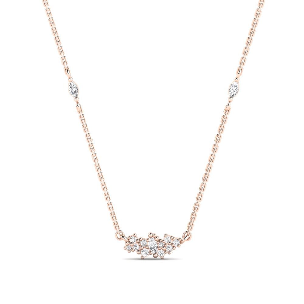 14ct Rose Gold Women's Necklace Mylae