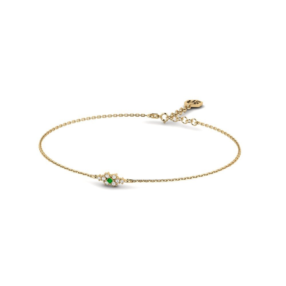 Esmeralda Pulsera de Mujer Orelune