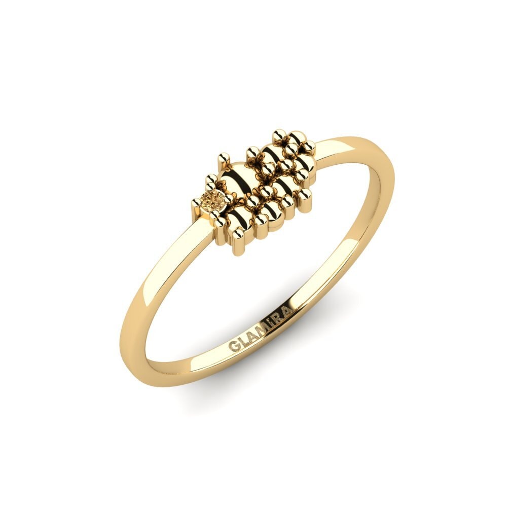 Brown Diamond Ring Renaise