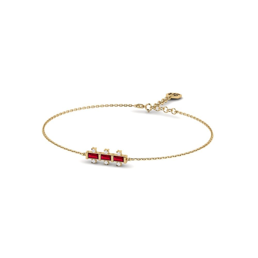 ruby-zirconia Women's สร้อยข้อมือ Senglah