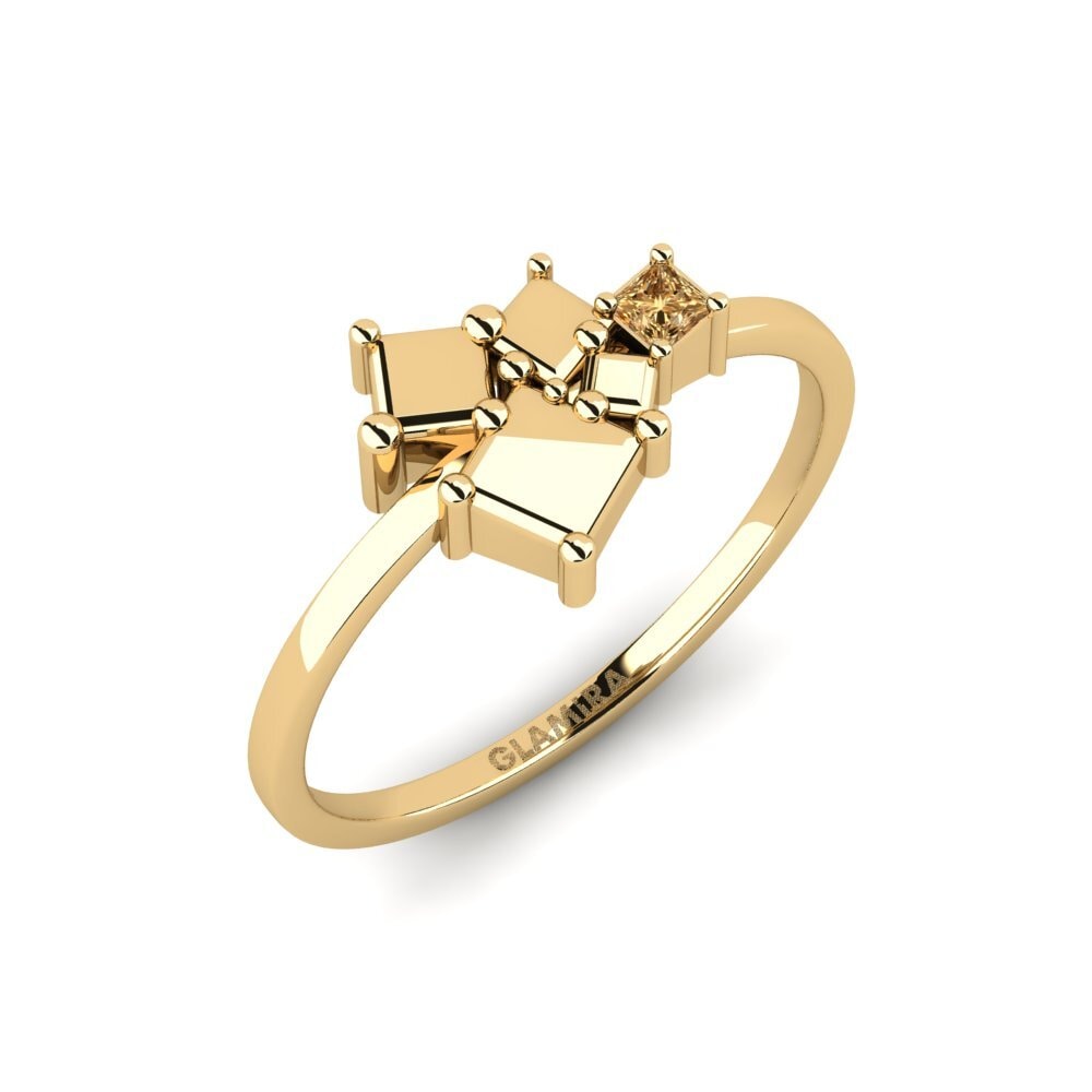 Brown Diamond Ring Teonelle