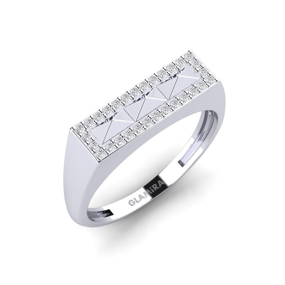 14ct White Gold Diamond Ring Dahlonega