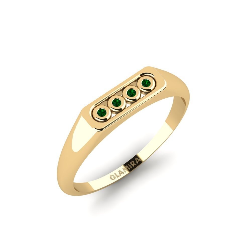 Green Zirconia Ring Elezz