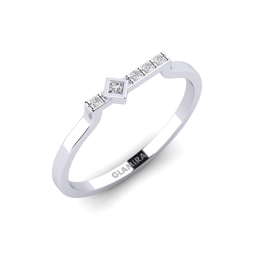 14ct White Gold Diamond Ring Suzinak