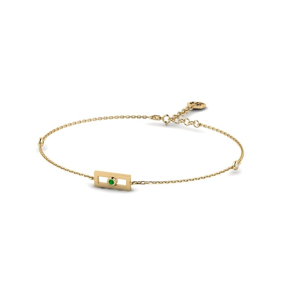 Esmeralda Pulsera de Mujer Tirelia