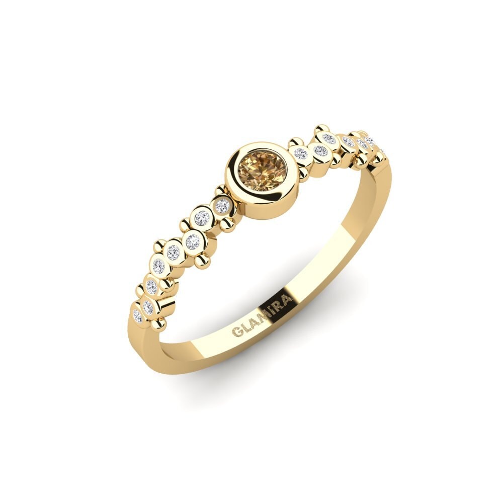 Brown Diamond Ring Peyke