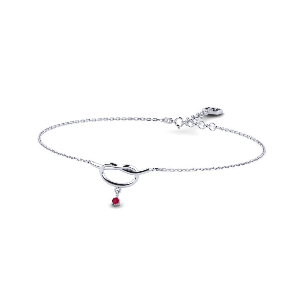 950 Palladium Ruby Women's Bracelet Waddesdon