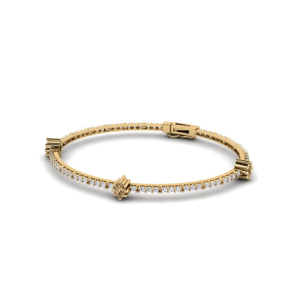 Diamante café Pulsera de Mujer Caelis
