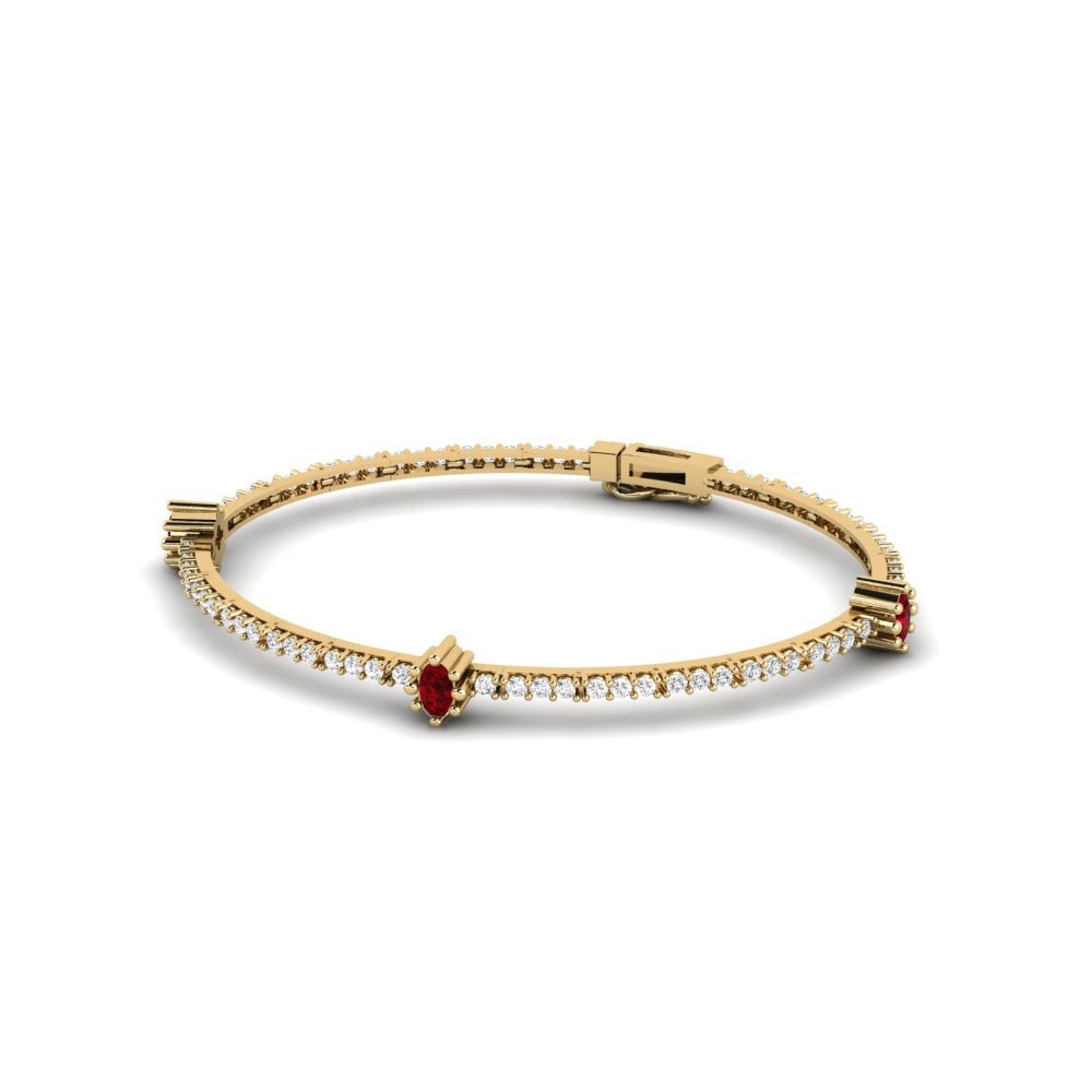 Rubí Pulsera de Mujer Caelis