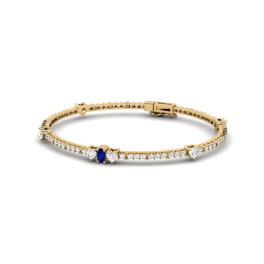Zafiro Pulsera de Mujer Kazygurt