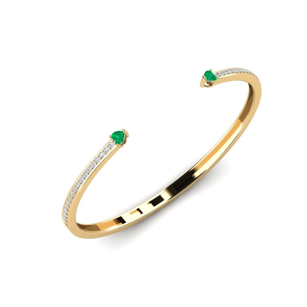 Emerald Women's Bracelet Kurshim