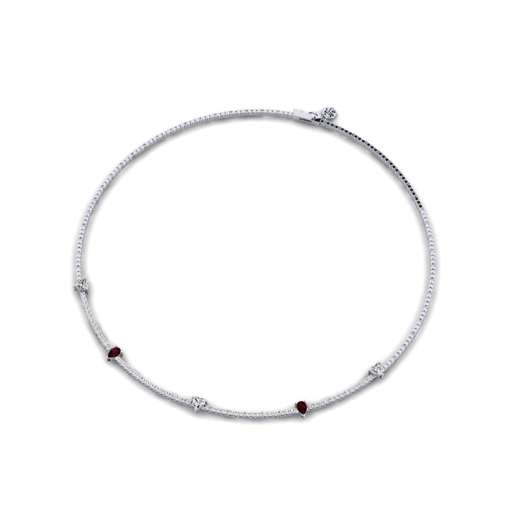 Paladio 950 Granate Collar Markakol