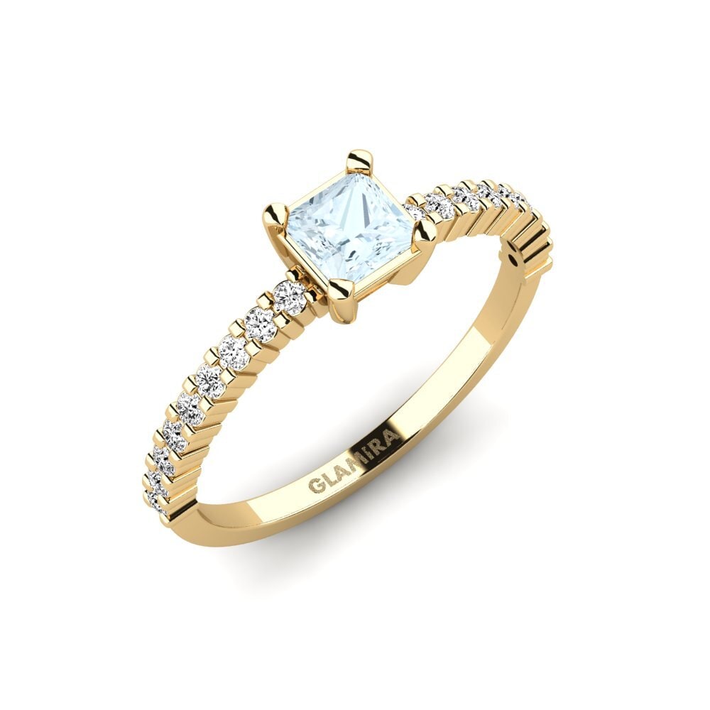 Aguamarina Anillo de compromiso Millahue