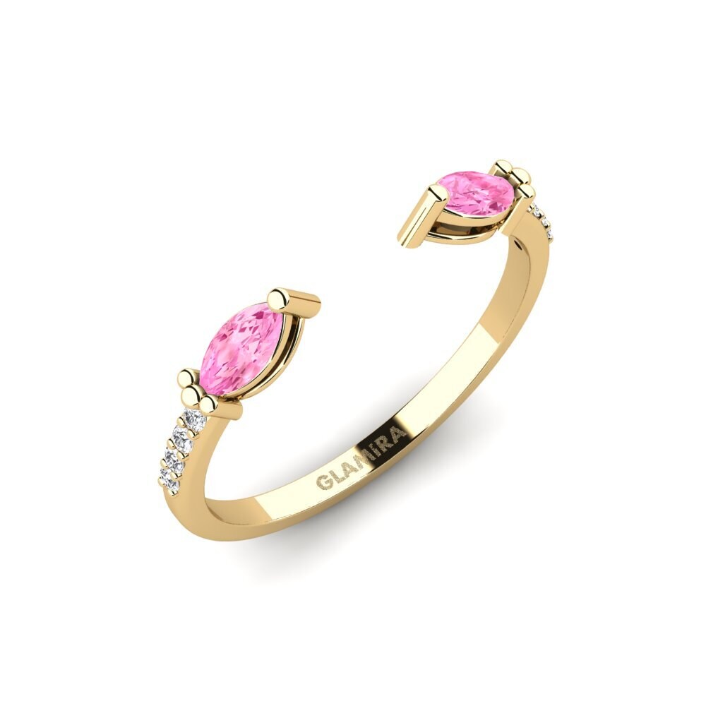 Rosa Saphir Ring Puerto