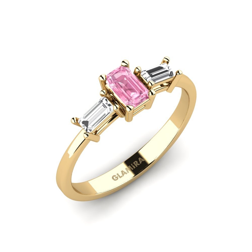 Rosa Saphir Ring Rudovci