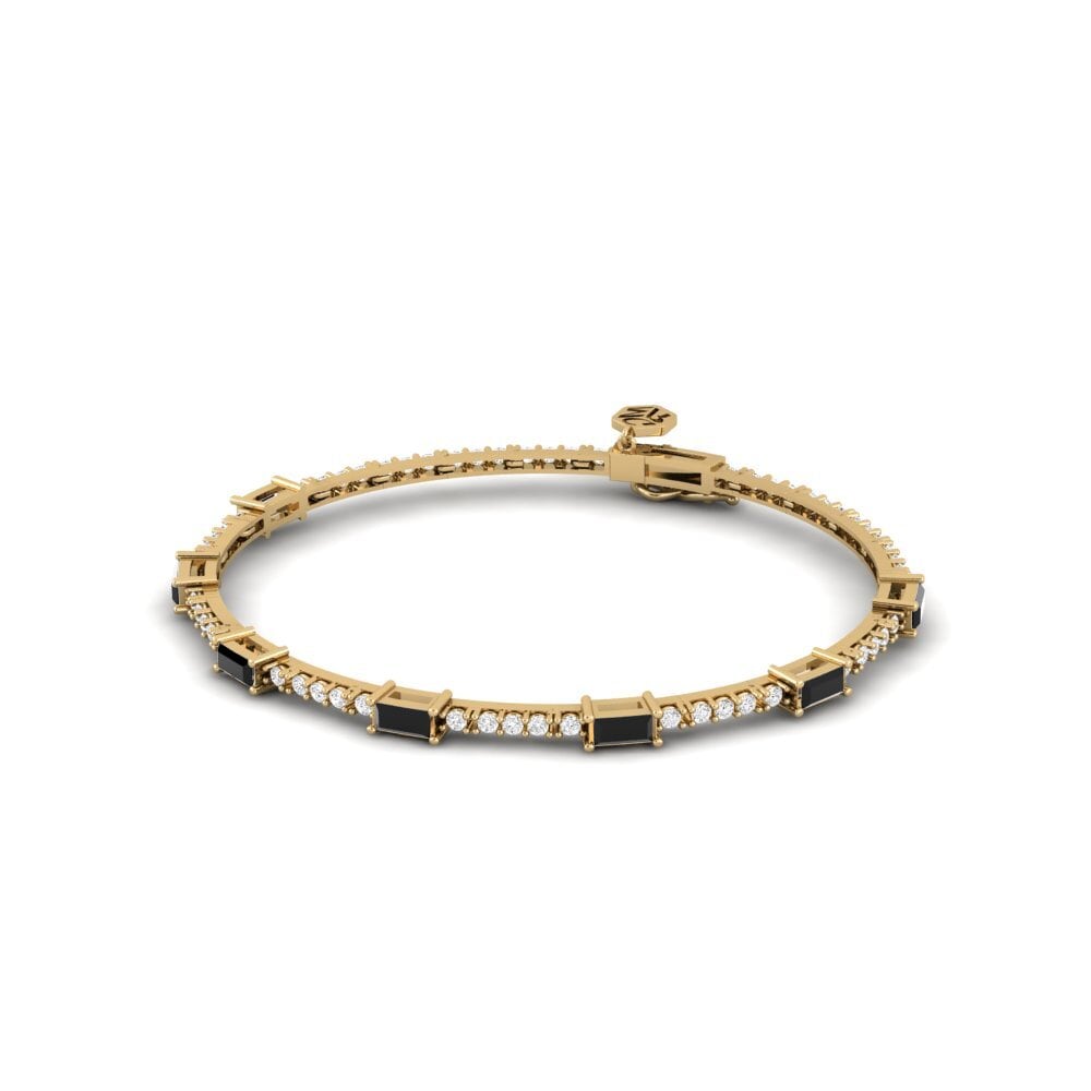 Zafiro negro Pulsera de Mujer Solara