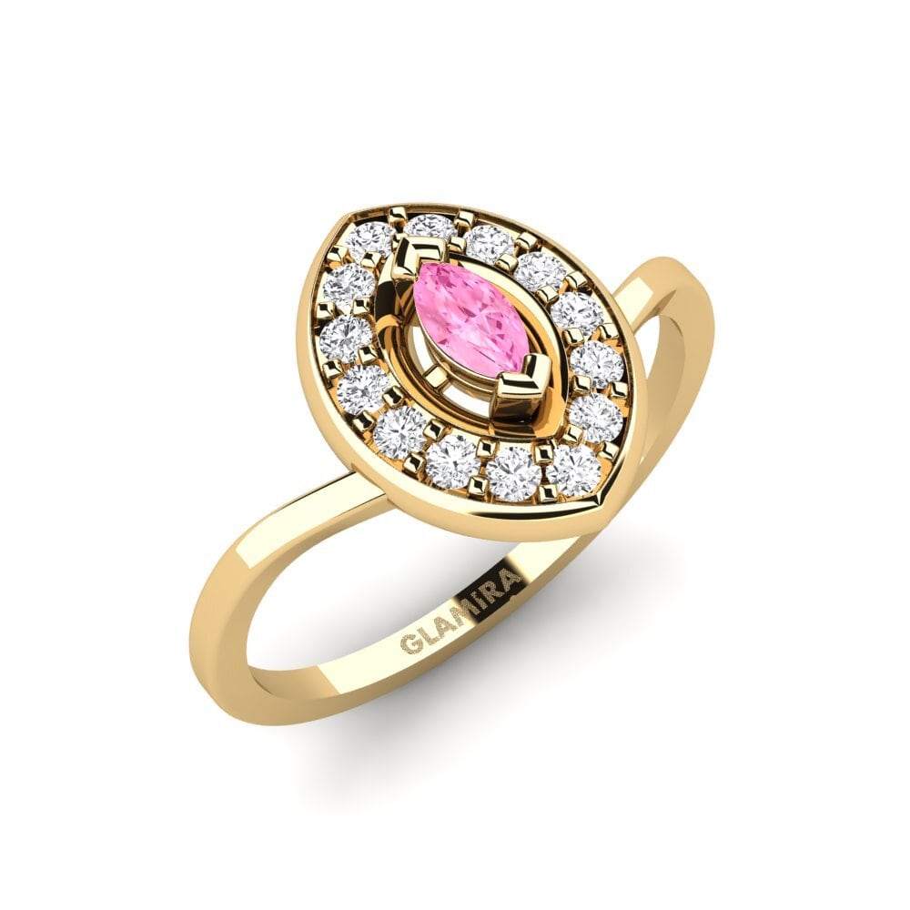 Rosa Saphir Ring Sulpice