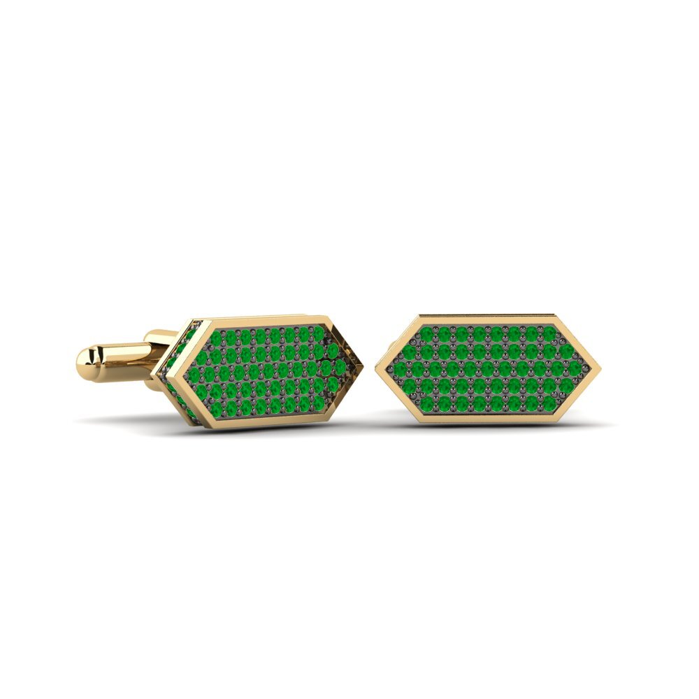 Emerald Cufflink Kuzco