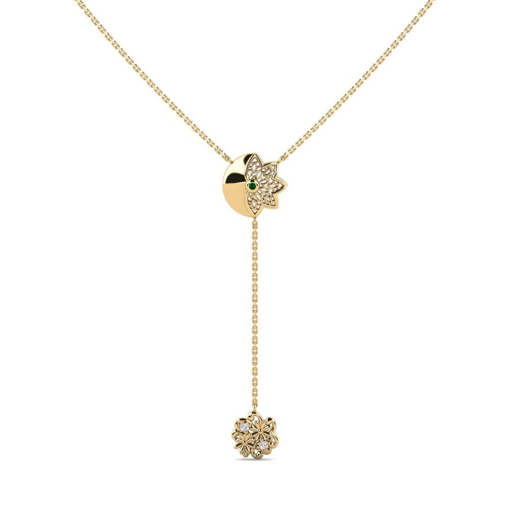 Zircônia Verde Colares Feminino Katarinavagen