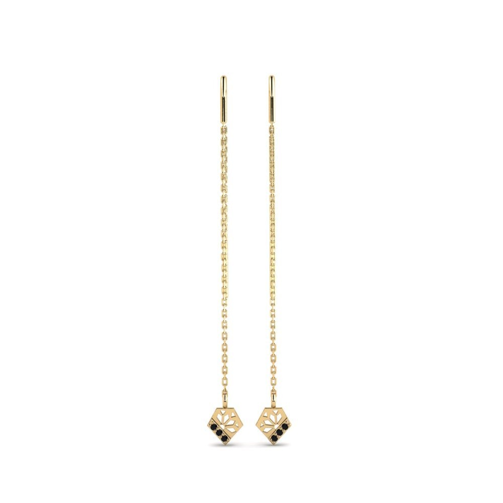 Black Sapphire Women's Earring Kimwe