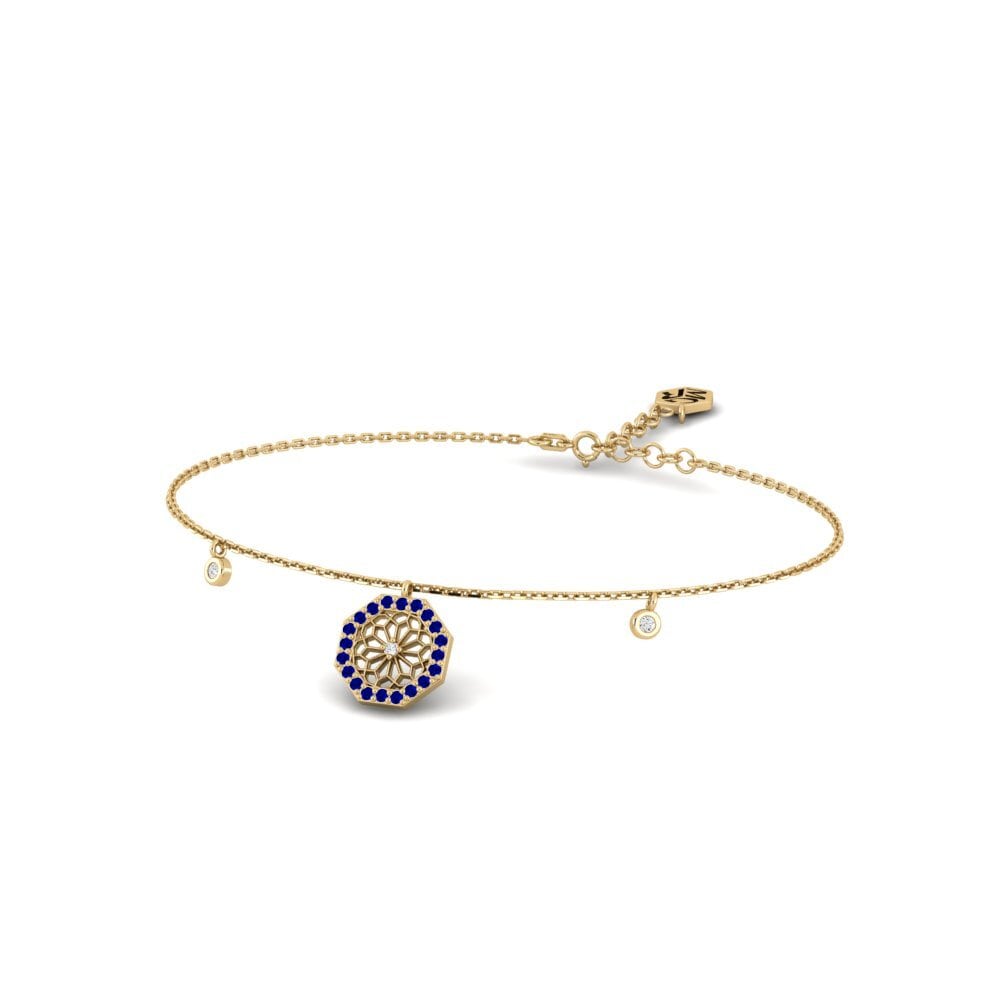 Zafiro Pulsera de Mujer Kinmokusei