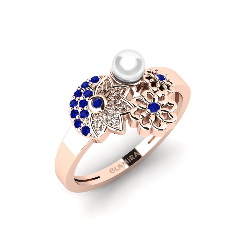 Rotgold 750 Saphir Ring Kungsgatan