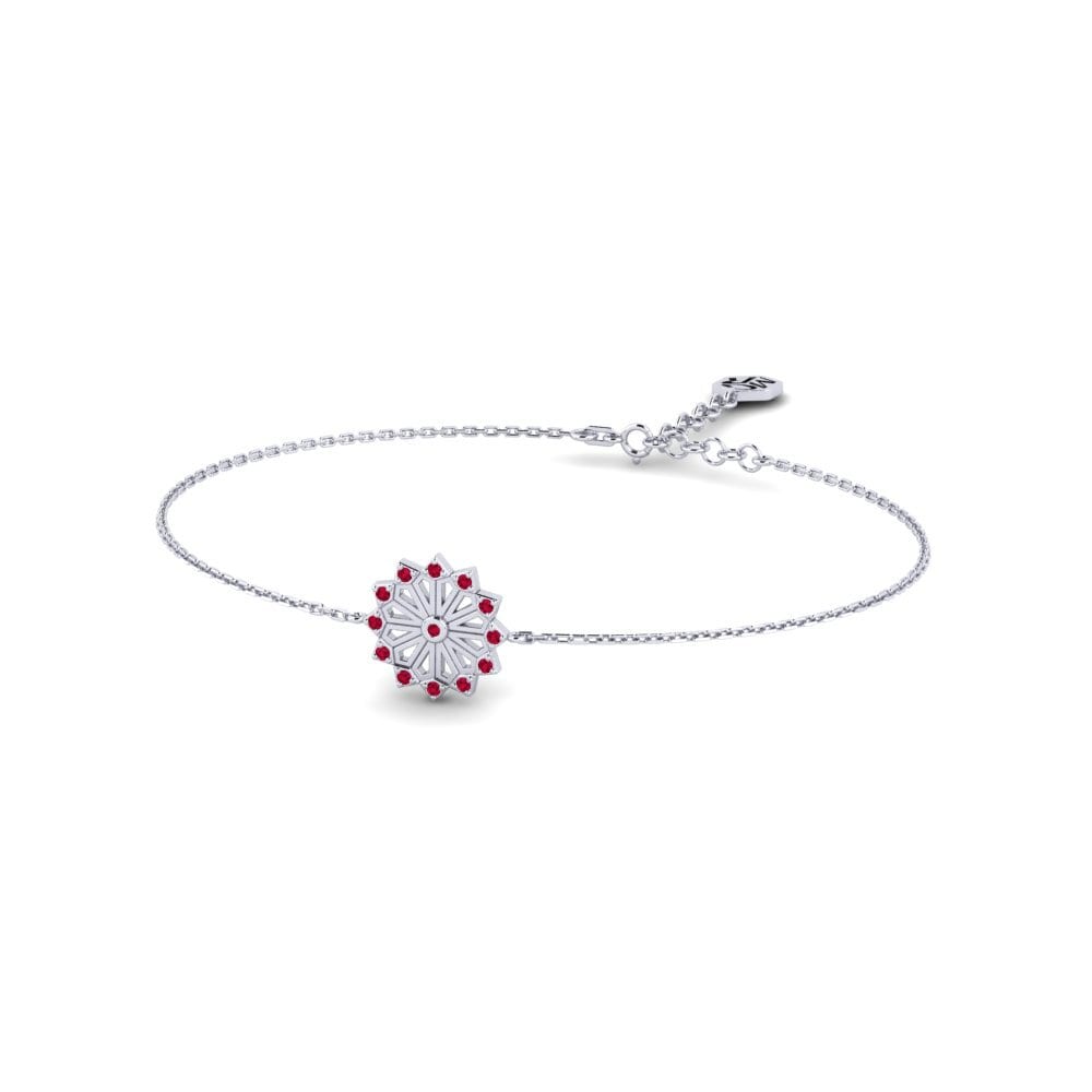 Paladio Rubí Pulsera de Mujer Satsuki
